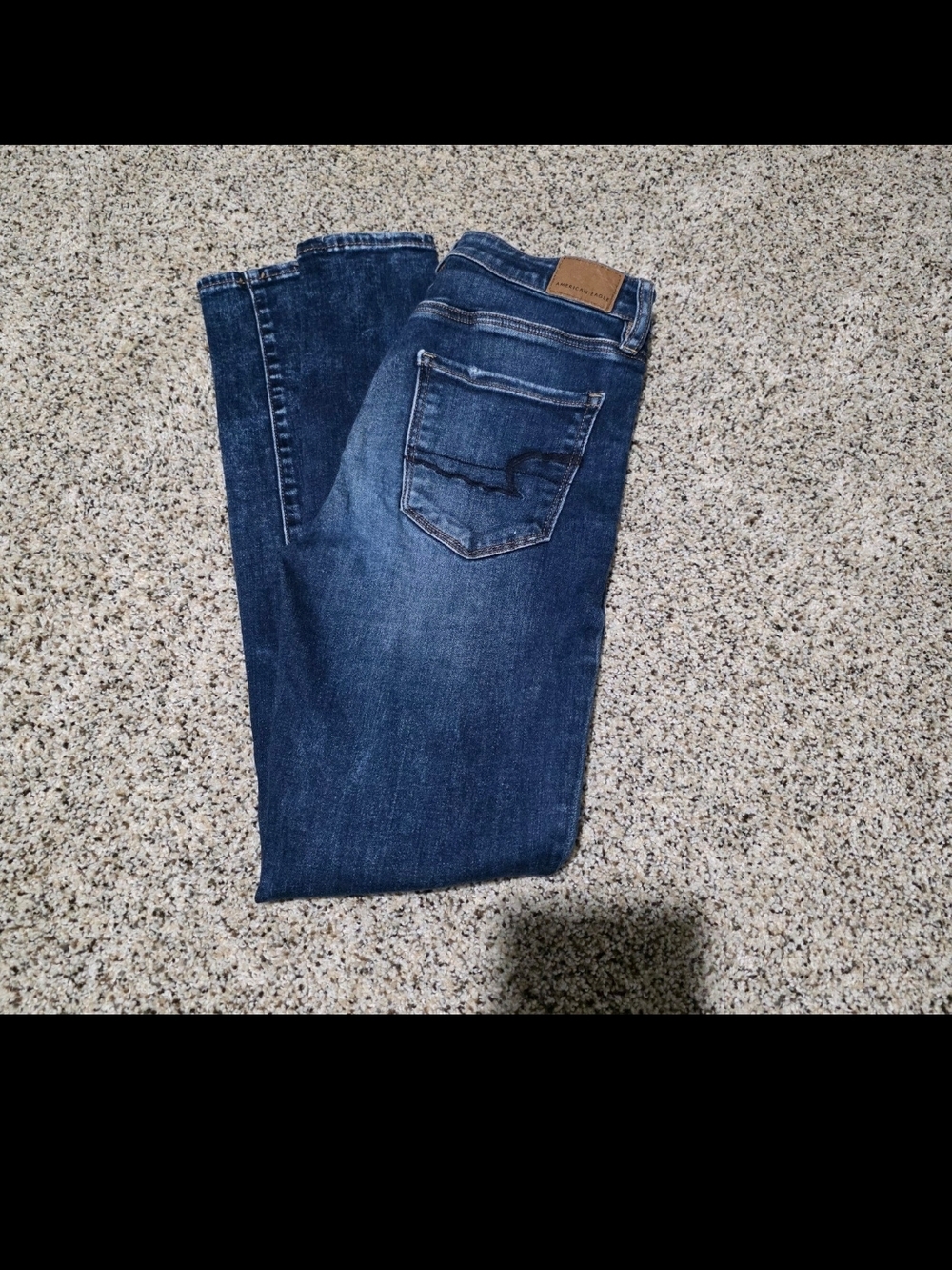 American Eagle Outfitters Slim Jeans in Medium Dark Blue